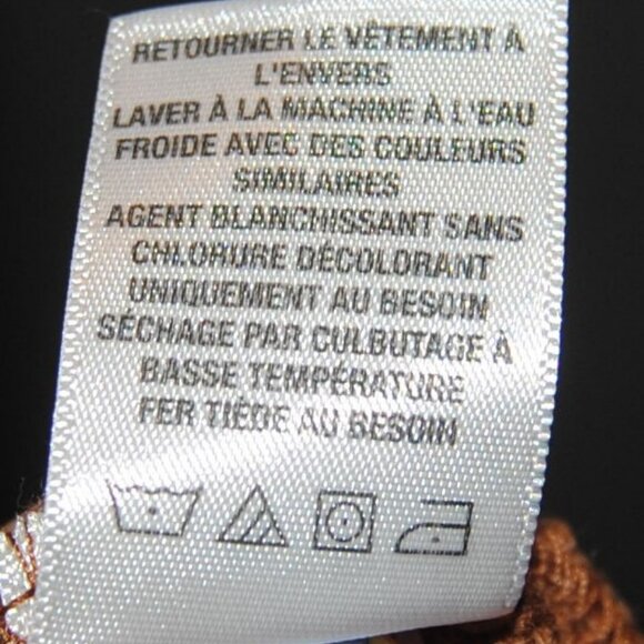 Cape Juby Size S/P Sweater Tan/Brown, Long Sleeves - Picture 7 of 8